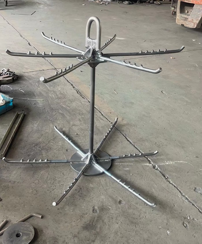 抛丸打砂耐磨挂具