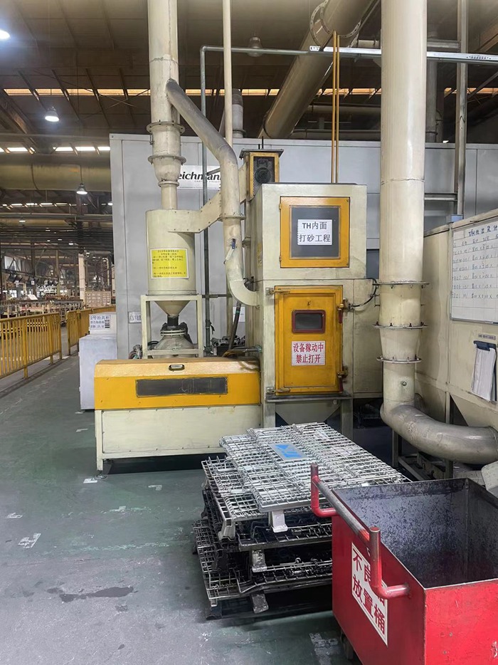 金屬鑄件内腔噴丸機